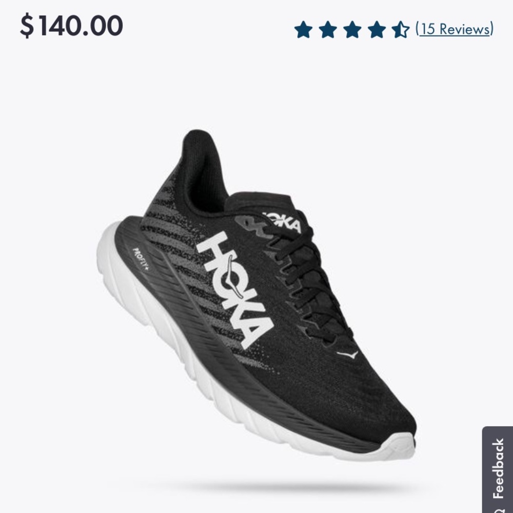 NEW Hoka Mach 5 (newest version) women’s shoes